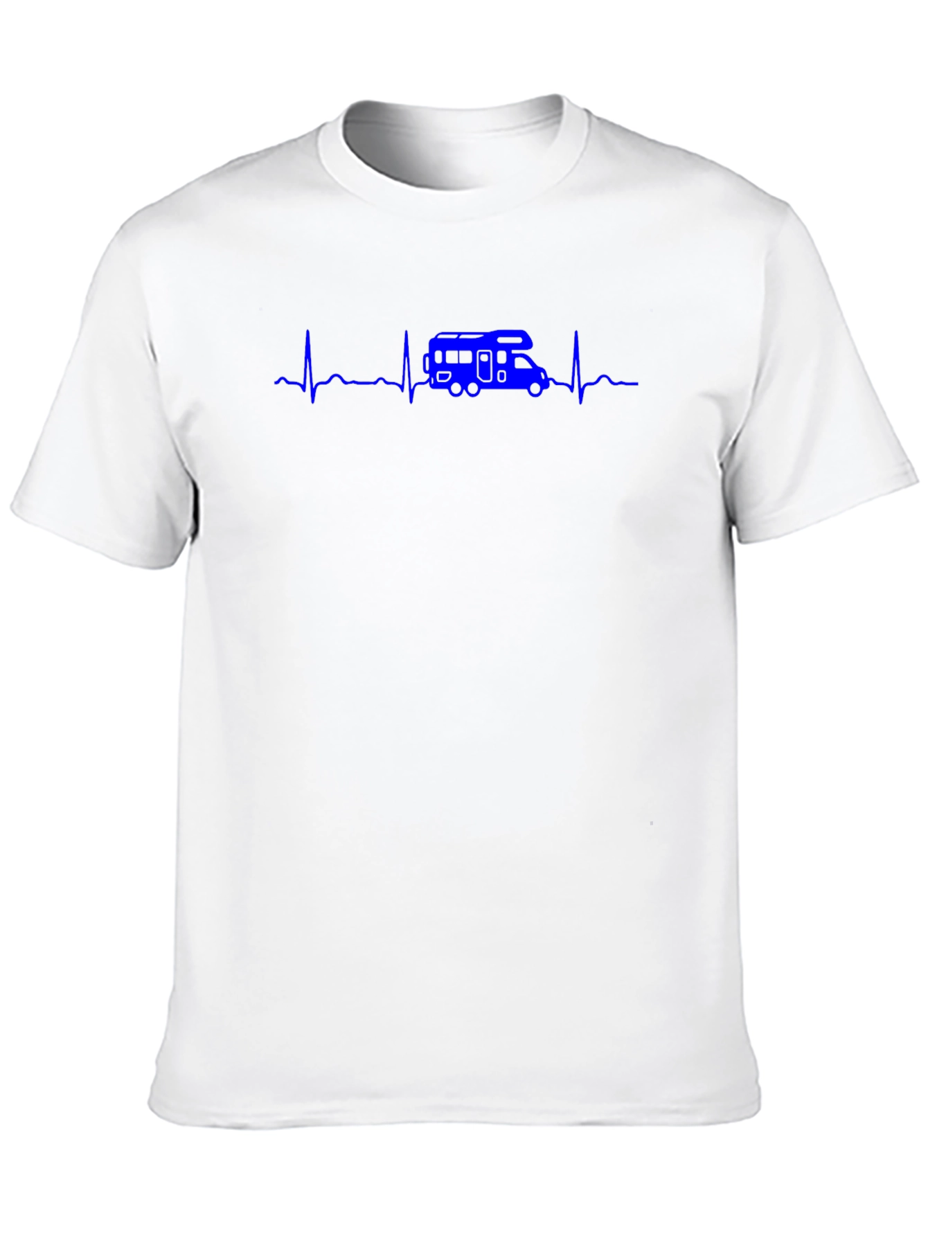 Camper Heartbeat Tee - RV Adventure Shirt