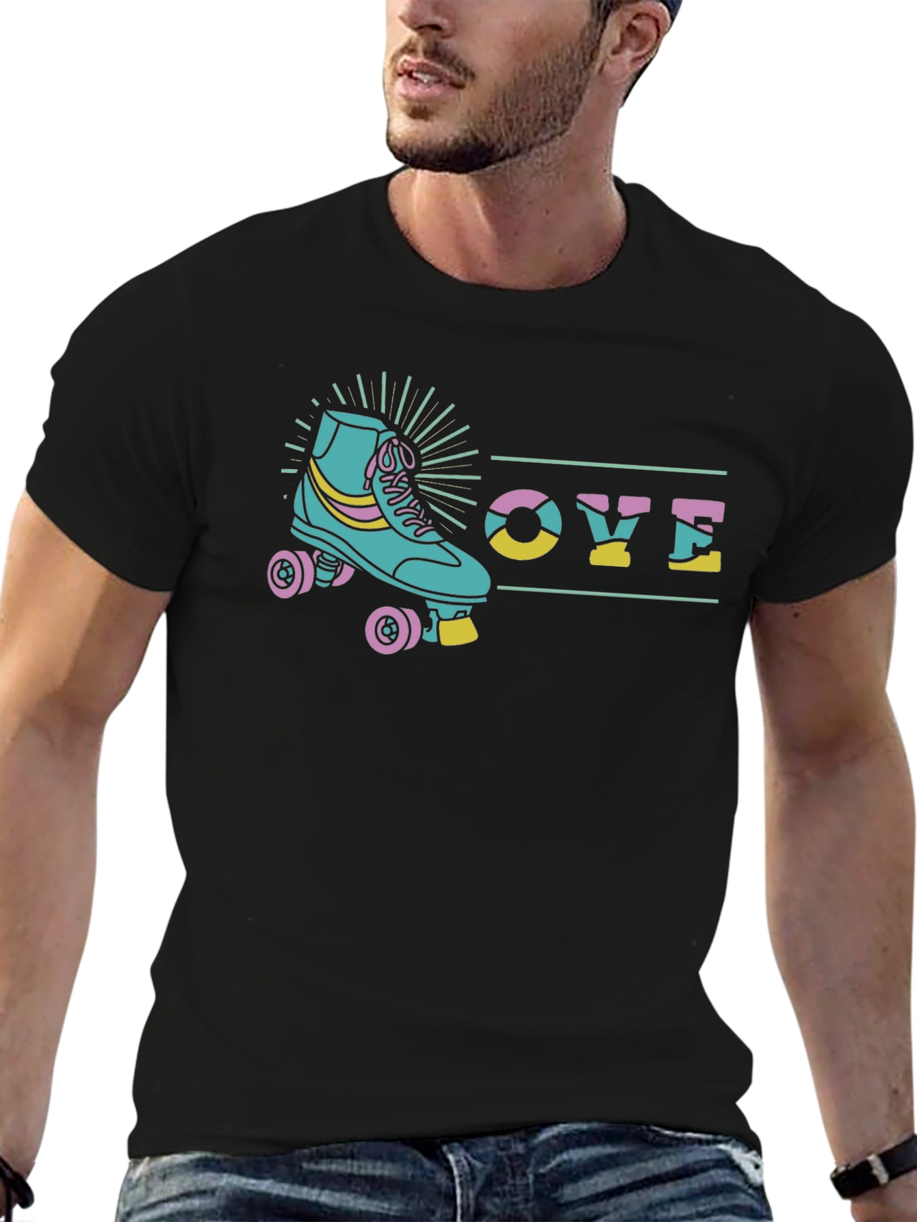 Retro Roller Skate T-Shirt