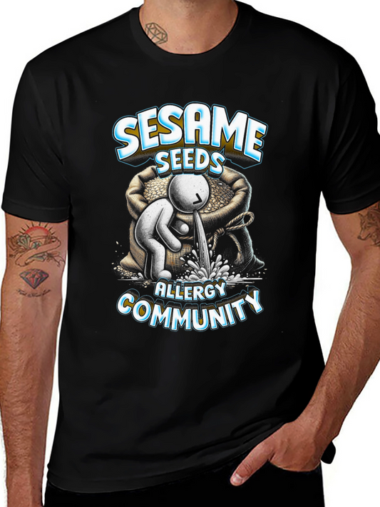 Sesame Seeds Allergy Awareness T-Shirt
