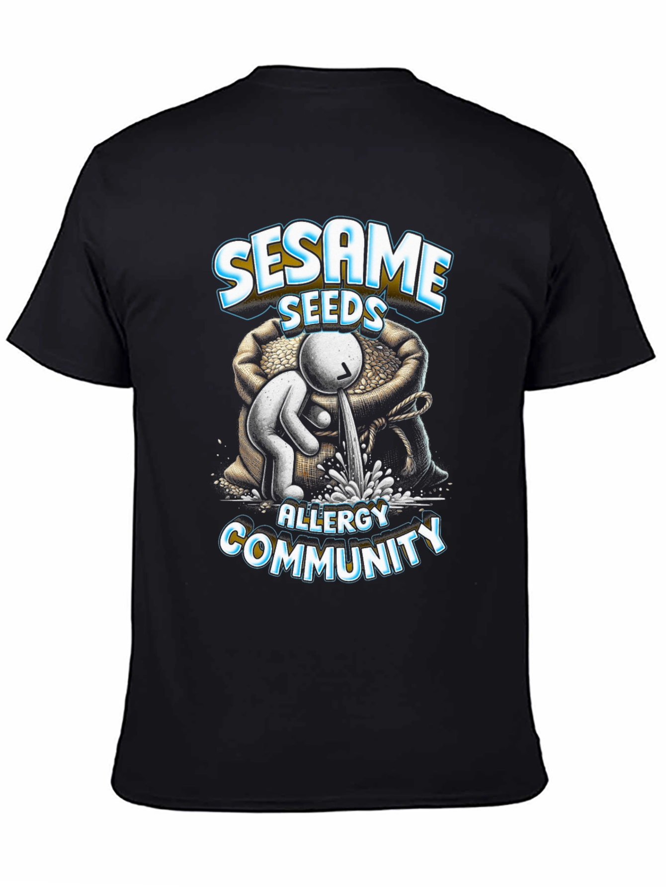 Sesame Seeds Allergy Awareness T-Shirt