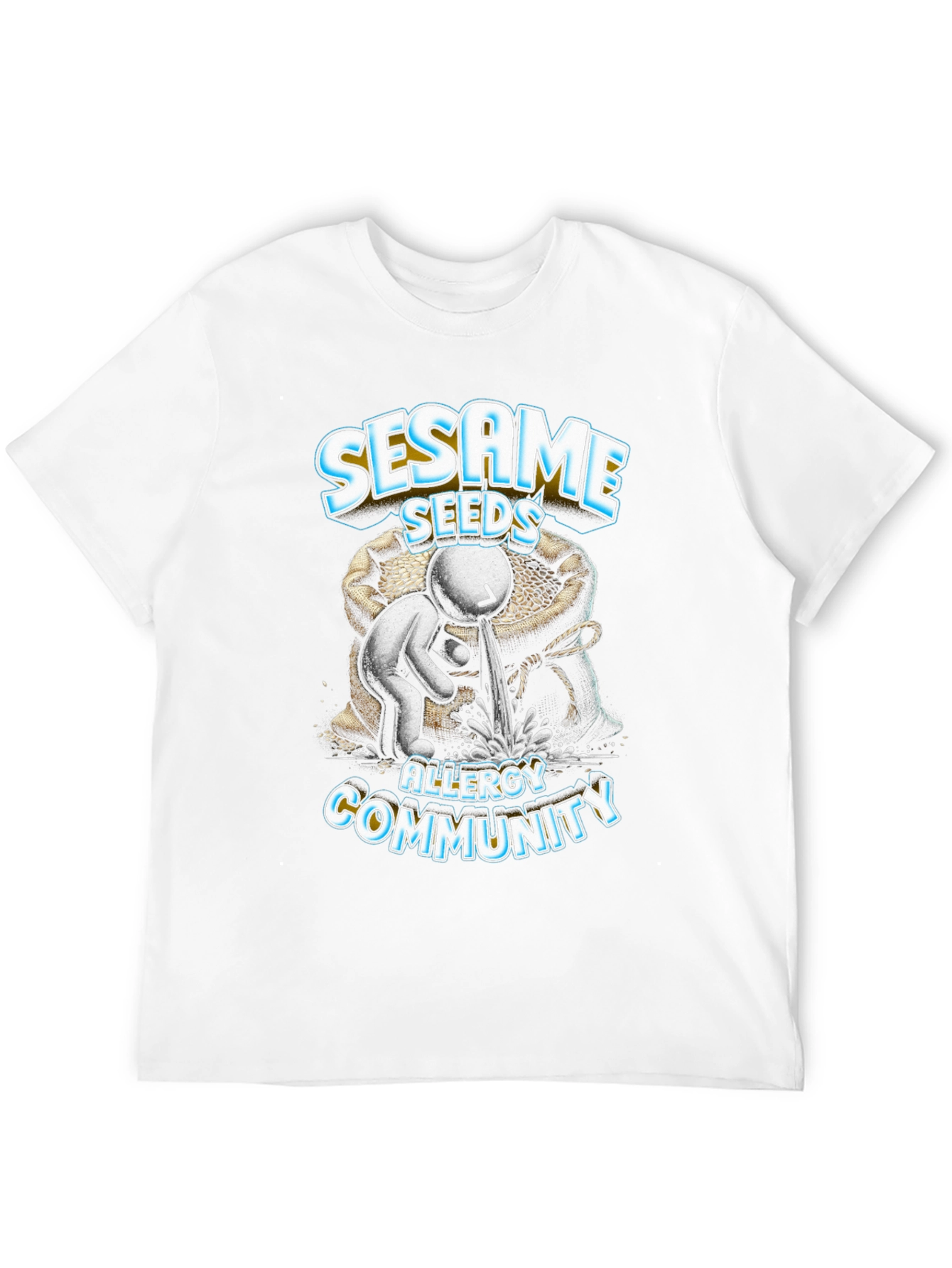 Sesame Seeds Allergy Awareness T-Shirt