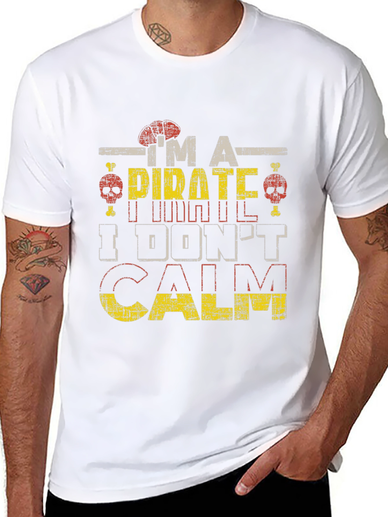 Pirate T-Shirt - I Dont Calm