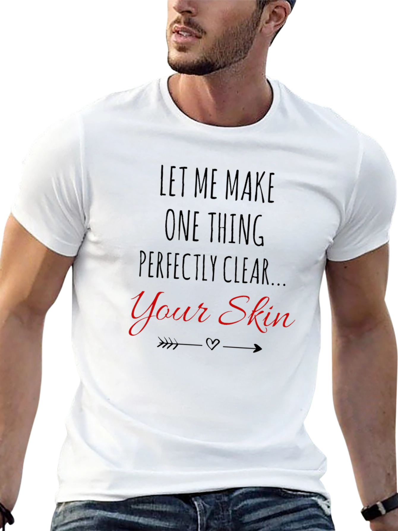 Funny Your Skin Graphic Tee