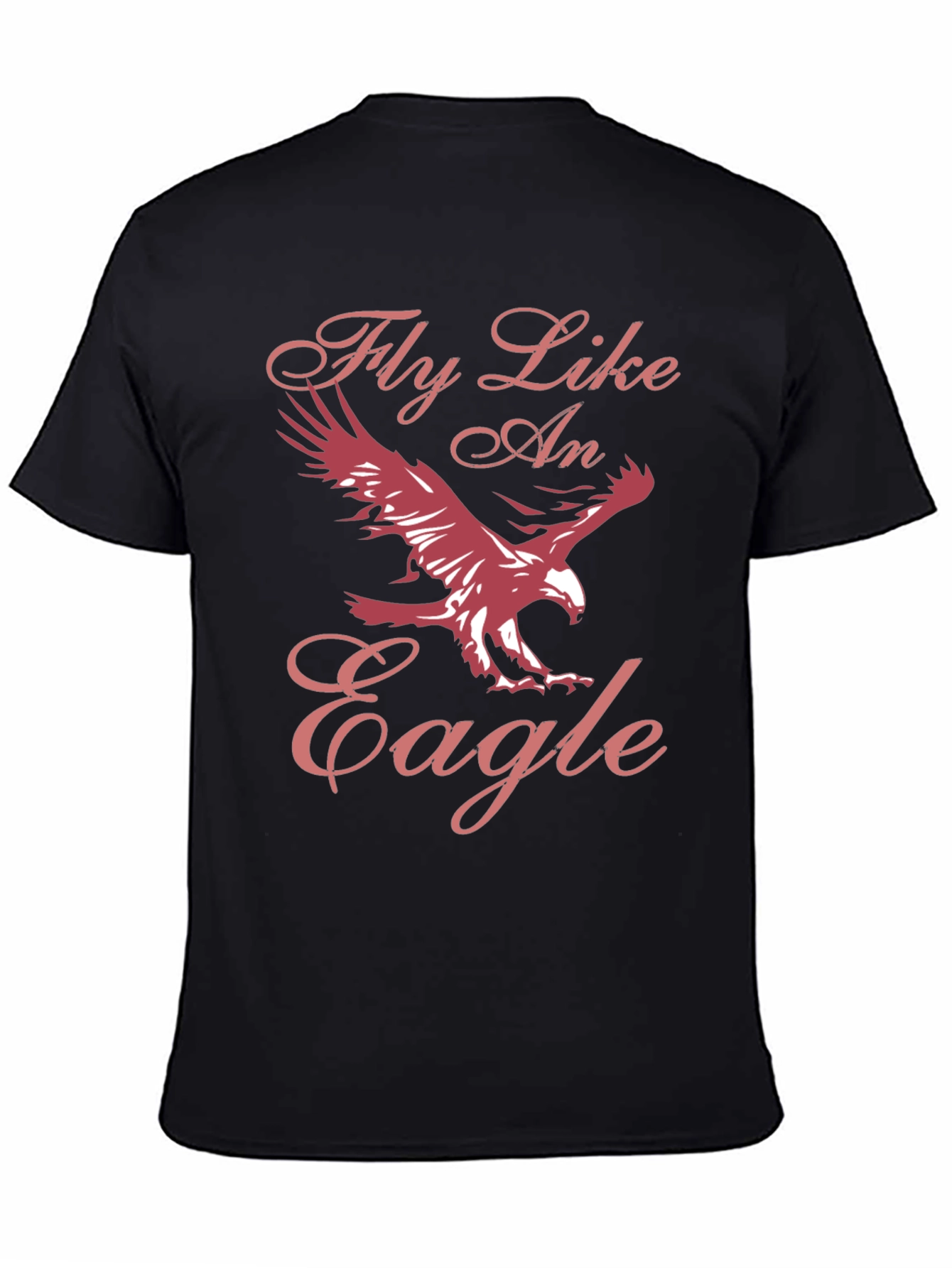 Fly Like An Eagle Graphic Tee - Black T-Shirt