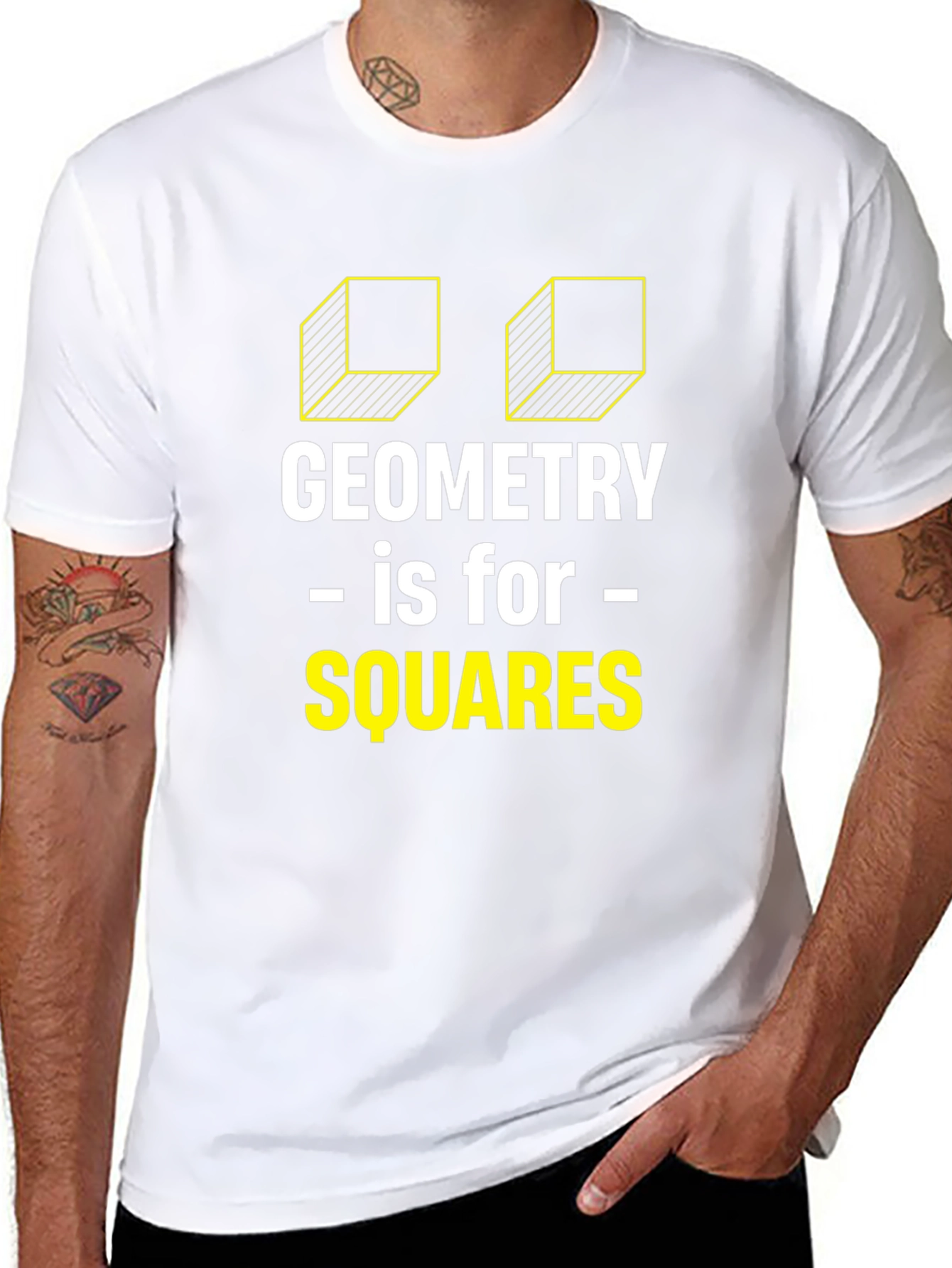 Geometry Is For Squares Funny T-Shirt
