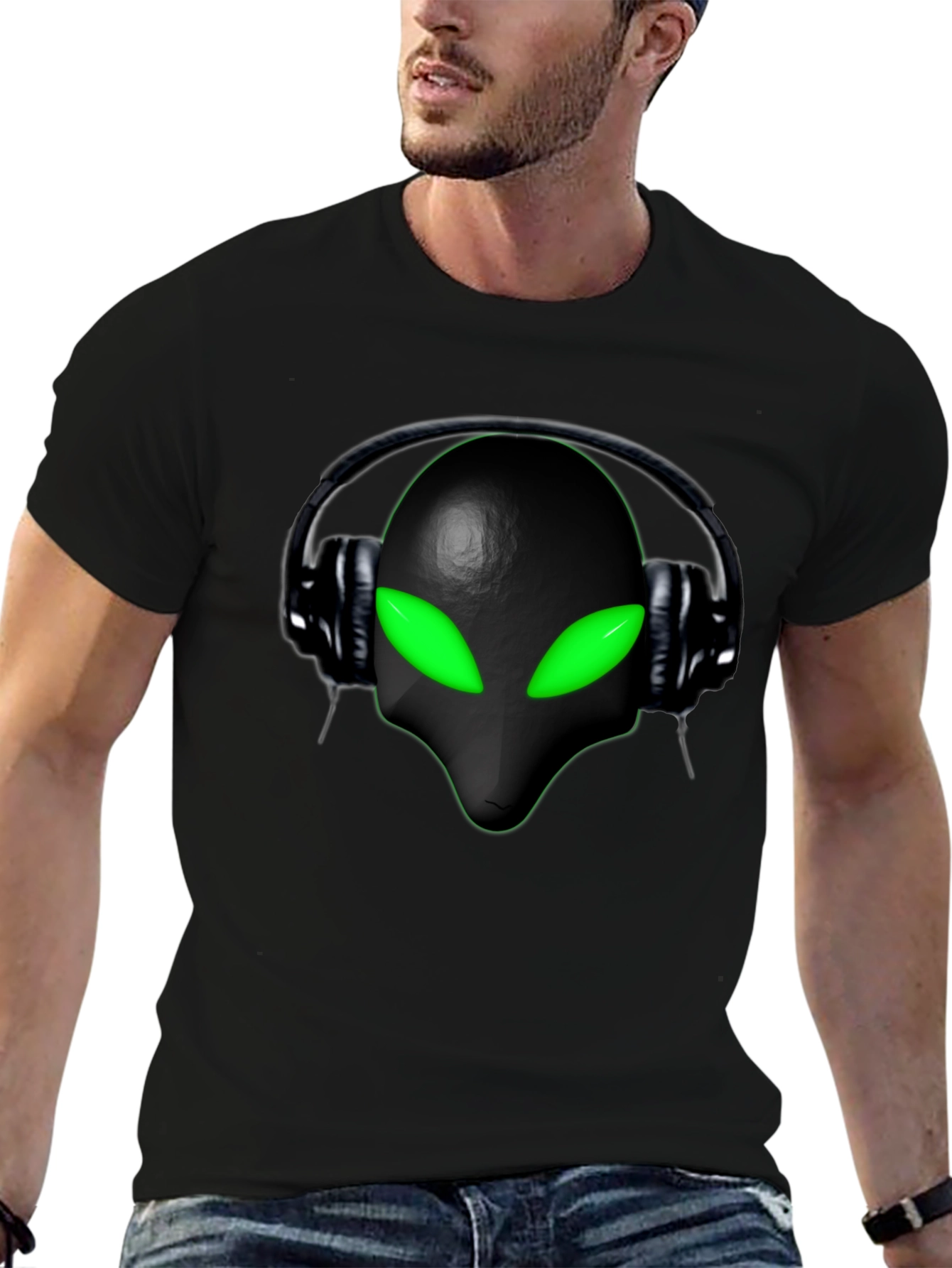 Alien DJ Graphic Tee