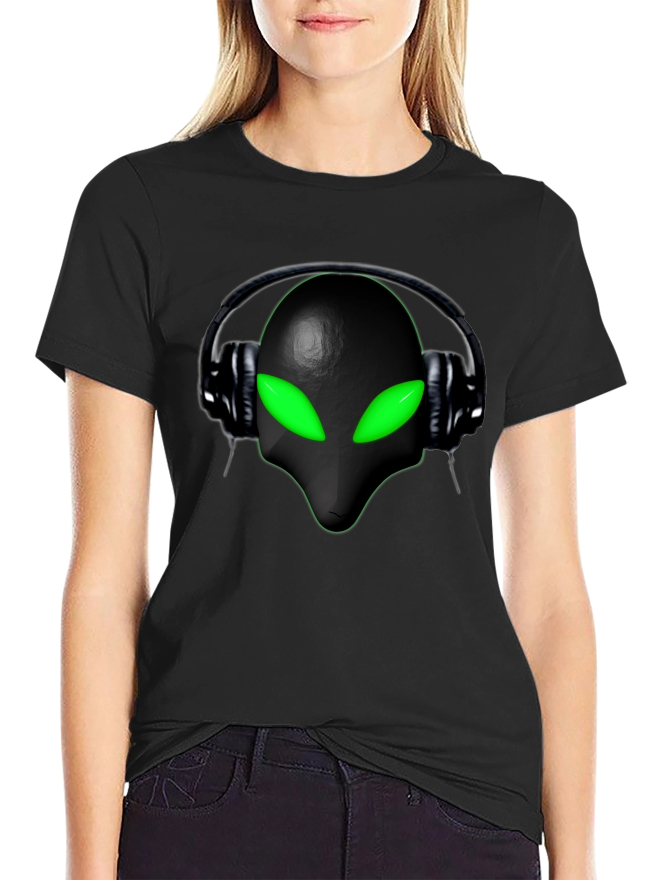 Alien DJ Graphic Tee