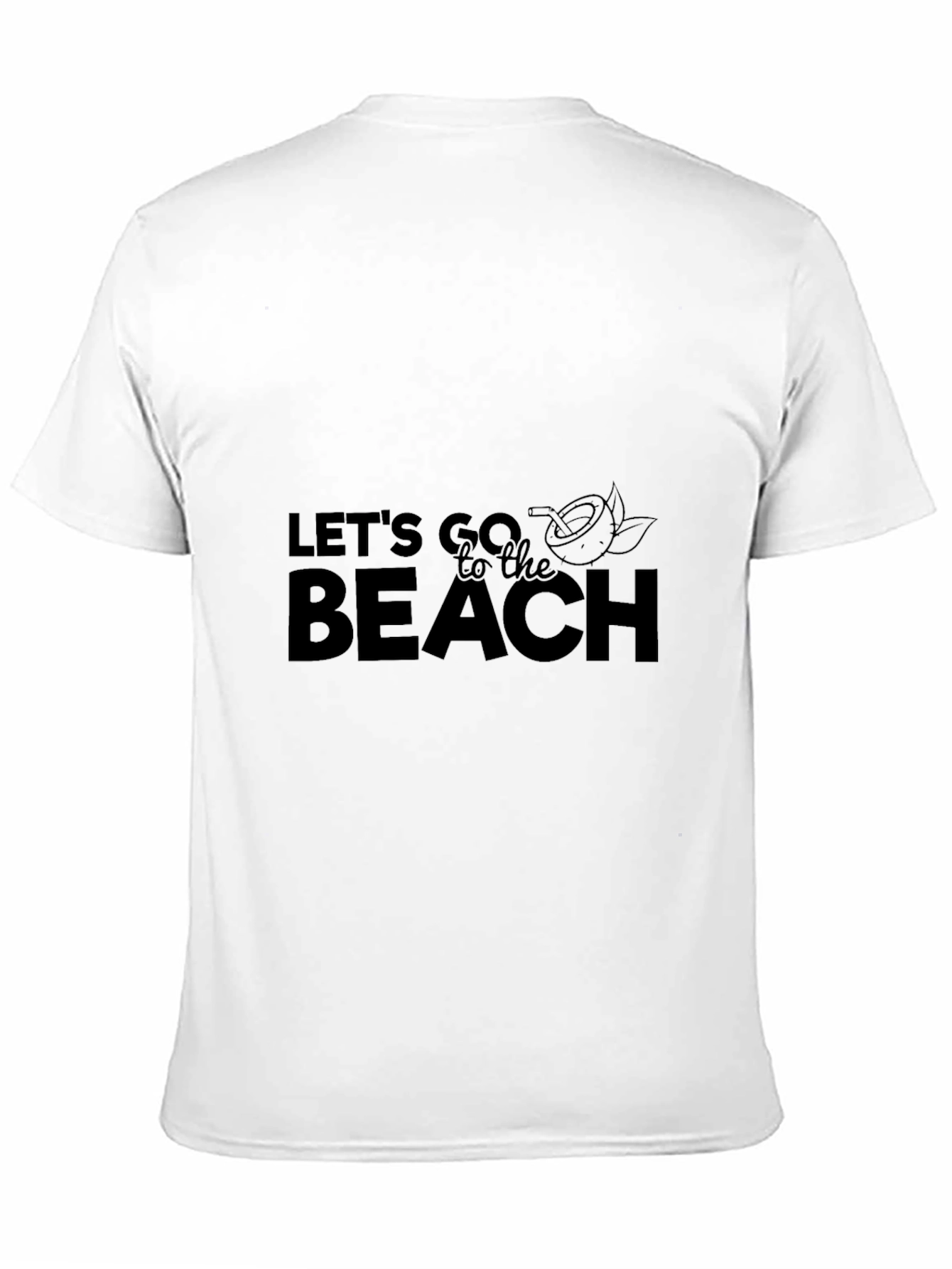 Lets Go to the Beach Graphic T-Shirt
