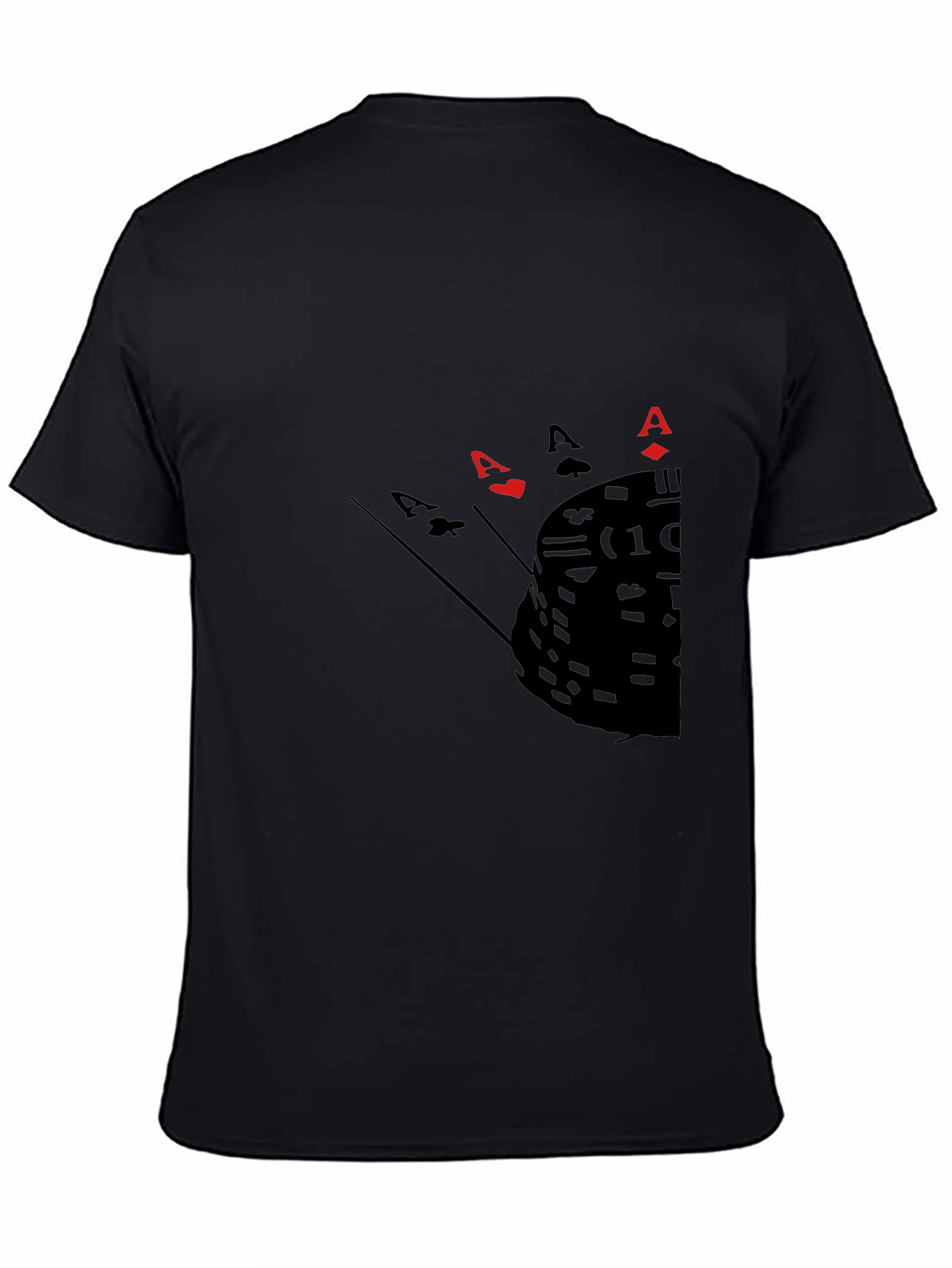 Poker Aces Graphic T-Shirt - Lucky Hand Design
