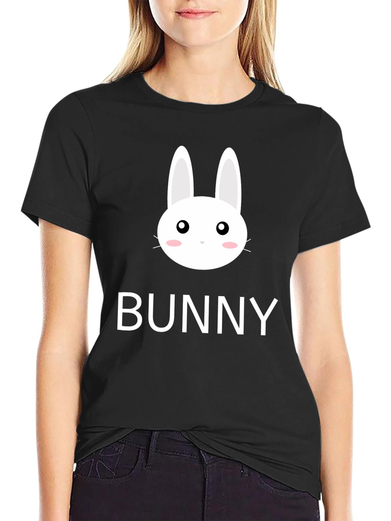 Bunny Graphic Tee - Cute Rabbit Design