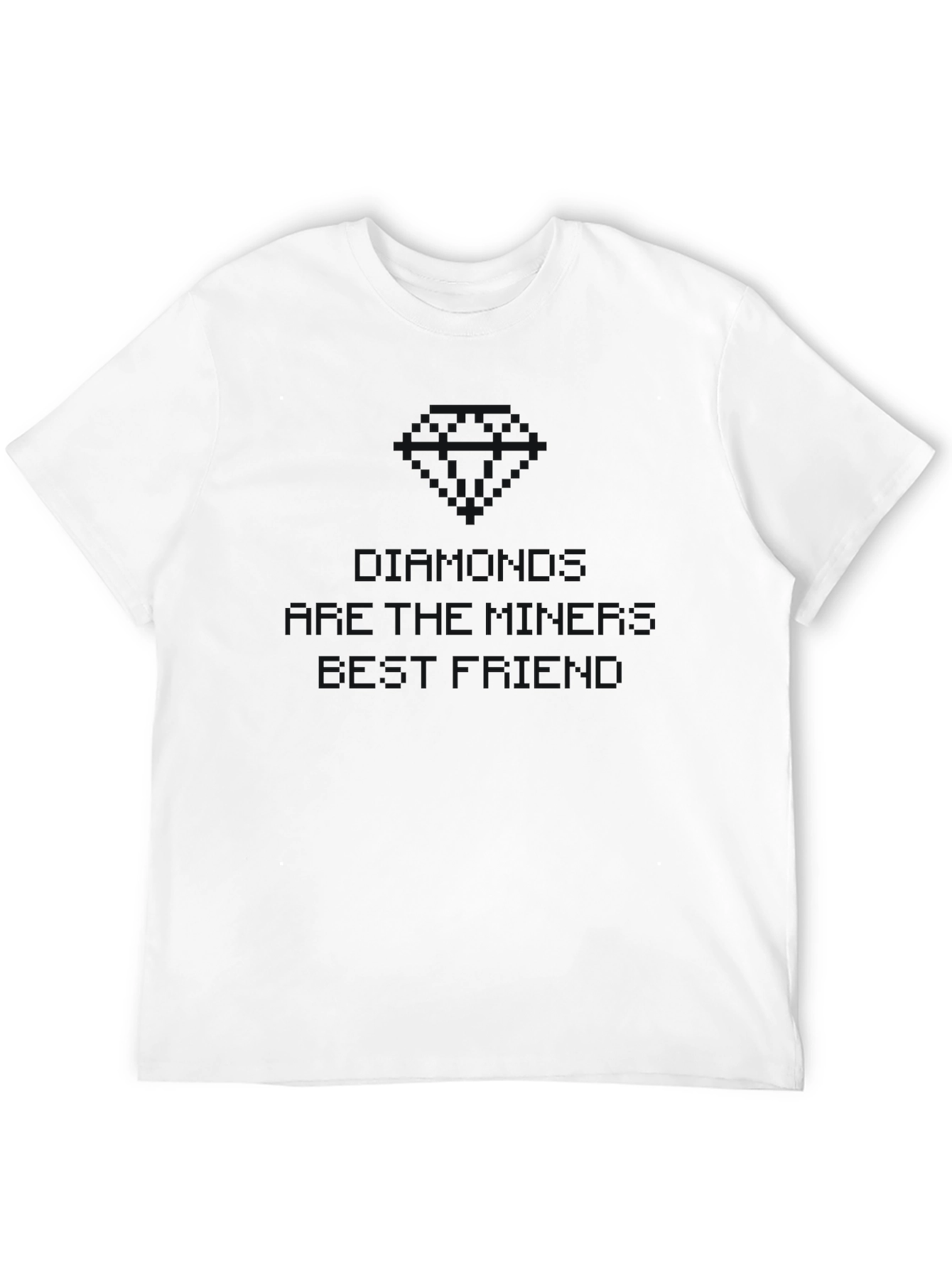 Black Graphic Tee - Bit Miners Friend