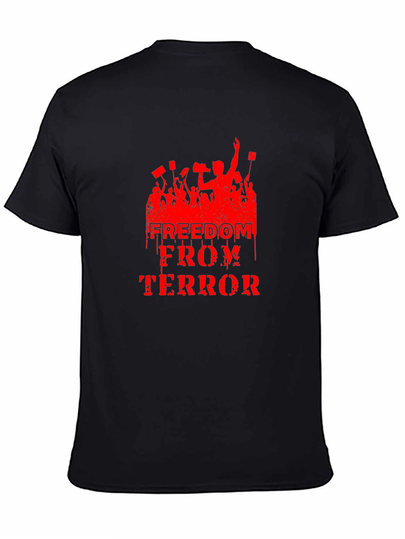 Freedom From Terror Graphic Tee - Black