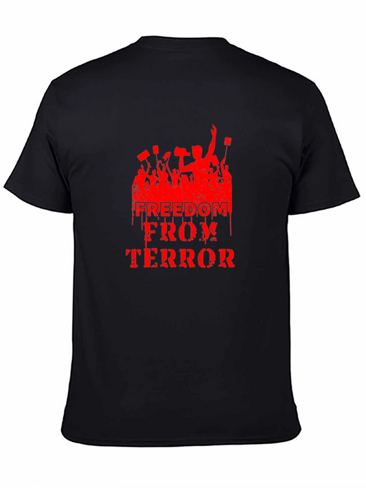 Freedom From Terror Graphic Tee - Black