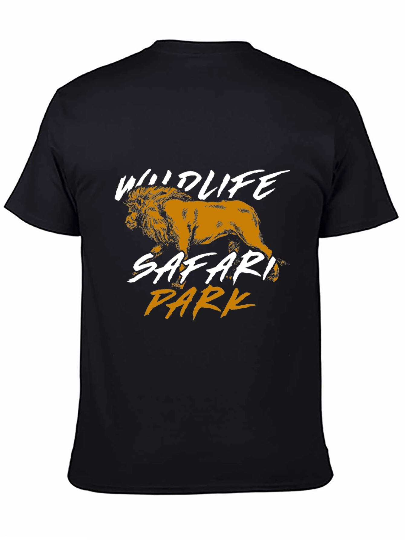Wildlife Safari Park Lion Graphic T-Shirt