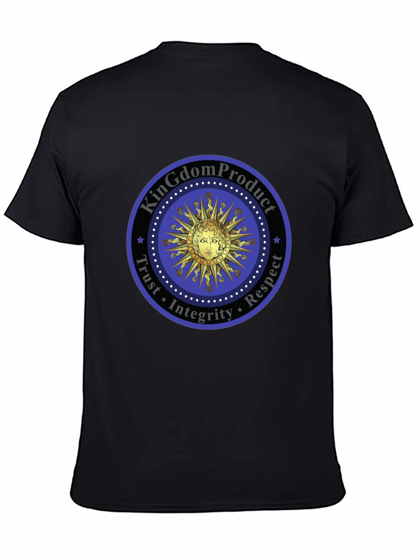 Kingdom Product Trust Respect Integrity Black T-Shirt
