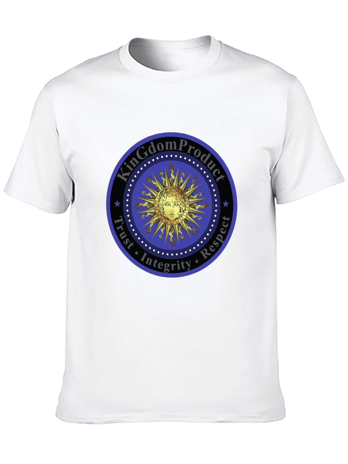 Kingdom Product Trust Respect Integrity Black T-Shirt