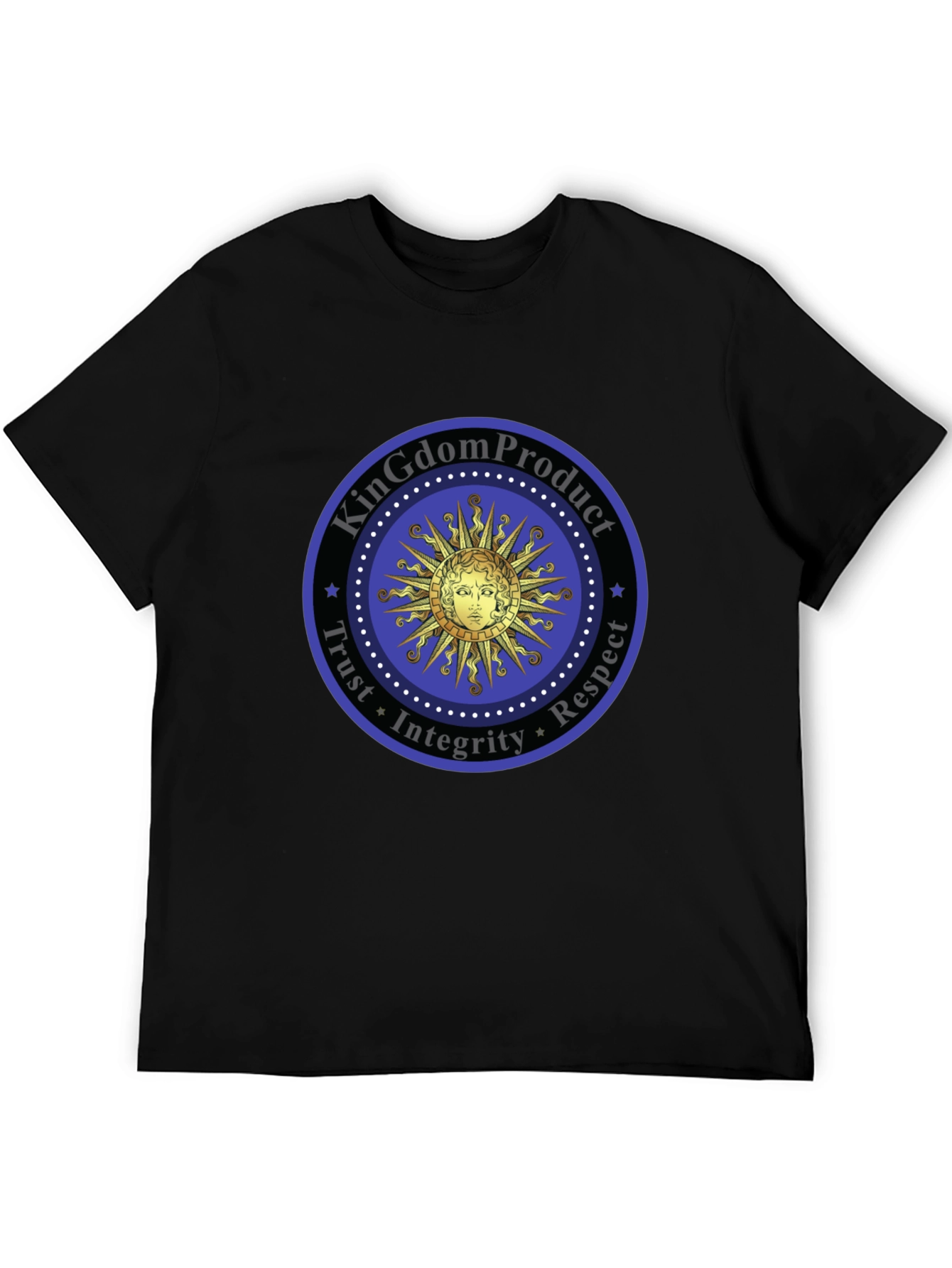 Kingdom Product Trust Respect Integrity Black T-Shirt