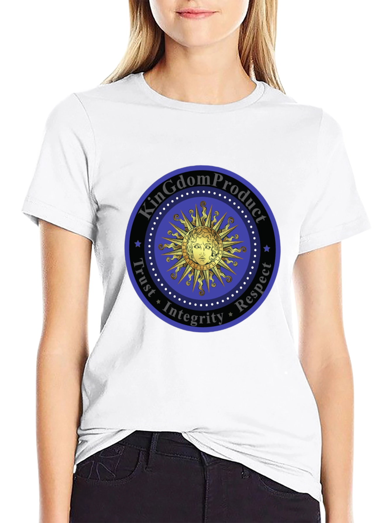Kingdom Product Trust Respect Integrity Black T-Shirt