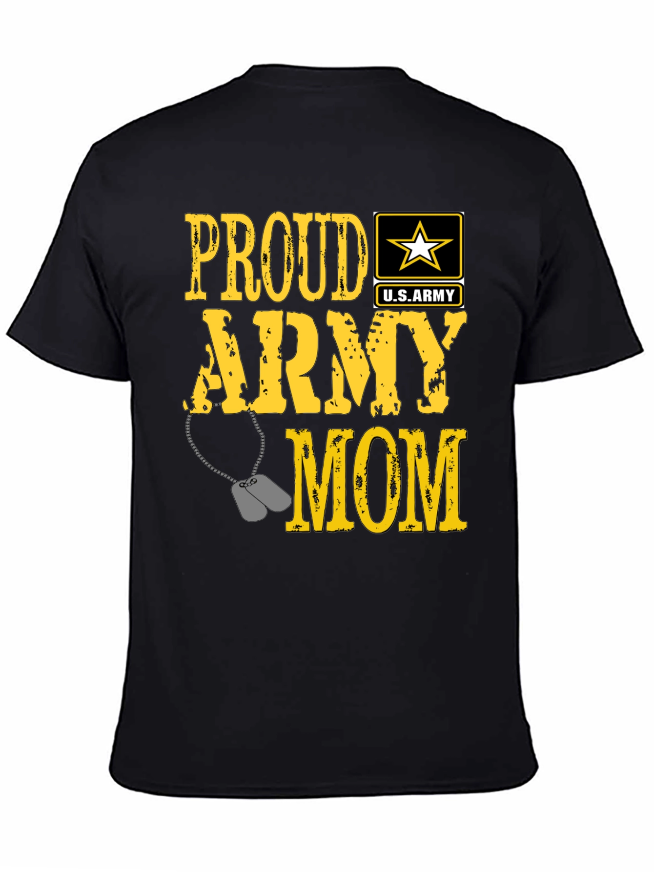 Proud Army Mom Graphic T-Shirt