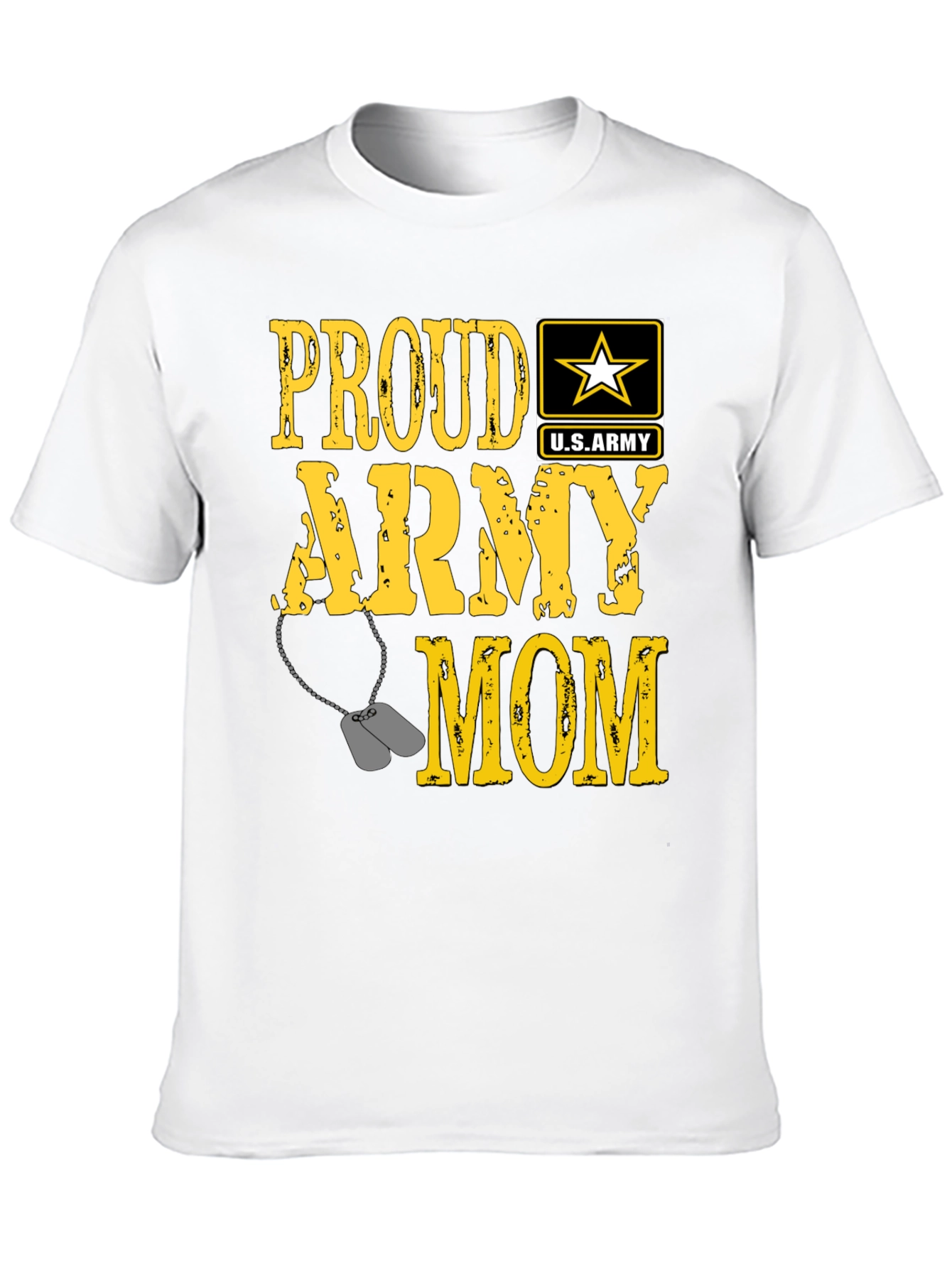 Proud Army Mom Graphic T-Shirt