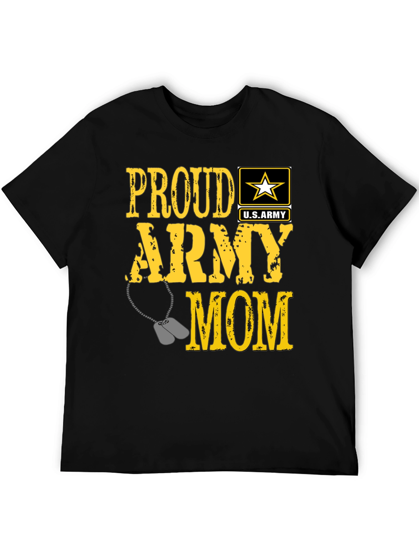 Proud Army Mom Graphic T-Shirt