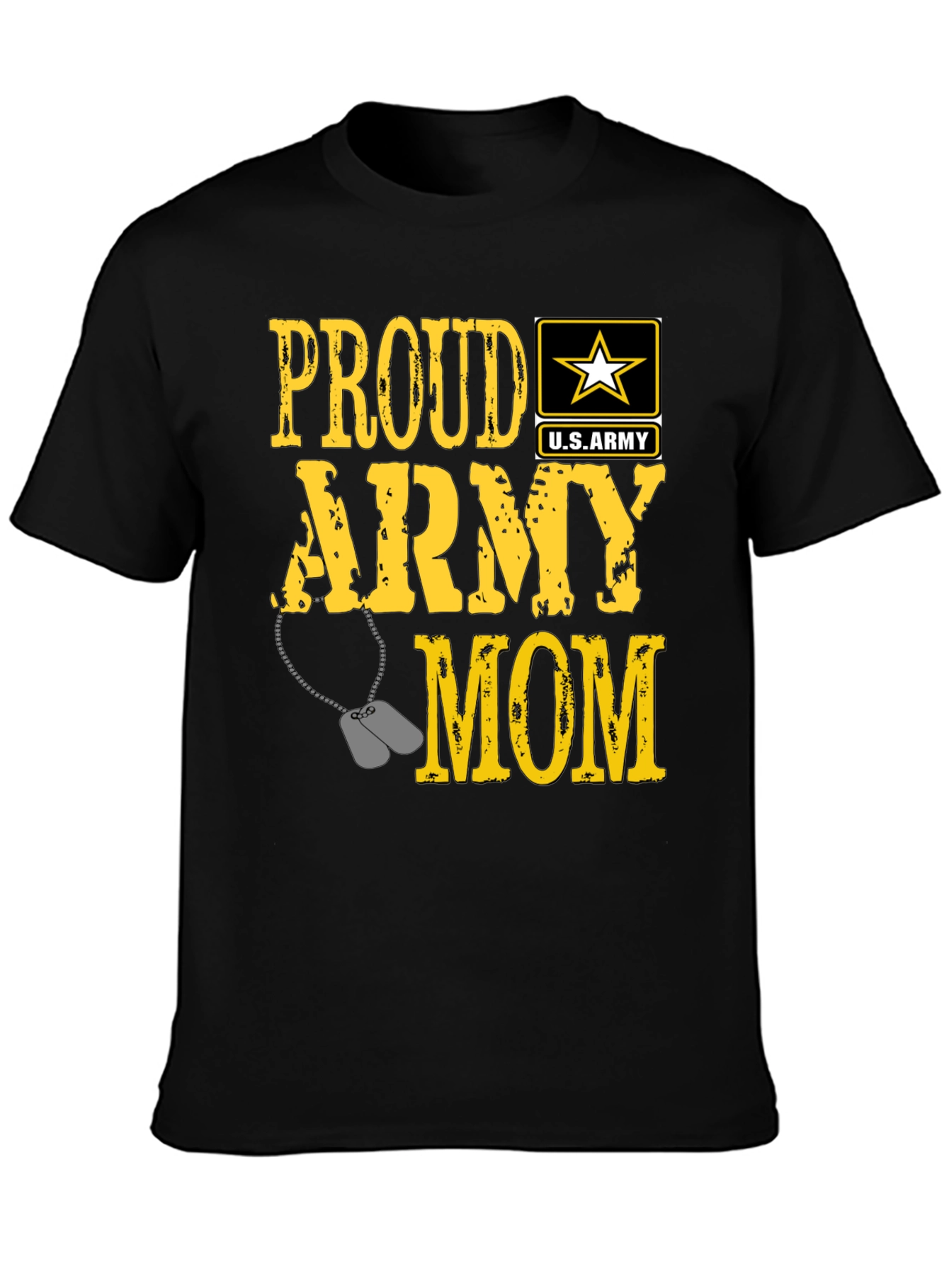 Proud Army Mom Graphic T-Shirt