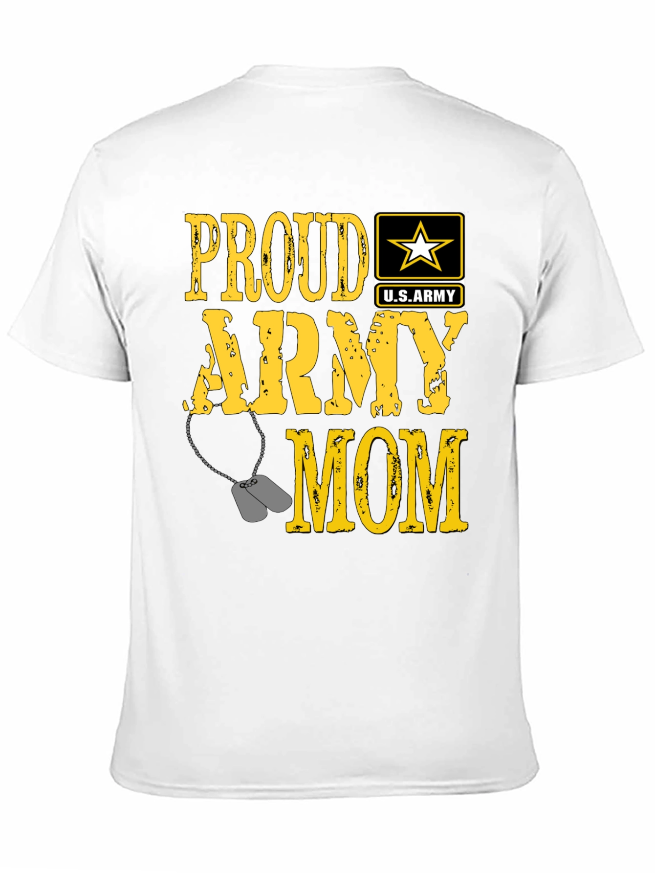 Proud Army Mom Graphic T-Shirt