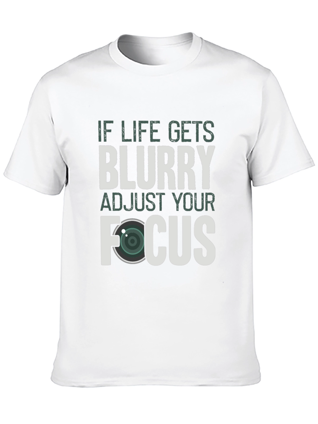 Blurry Focus Photographer T-Shirt - Black