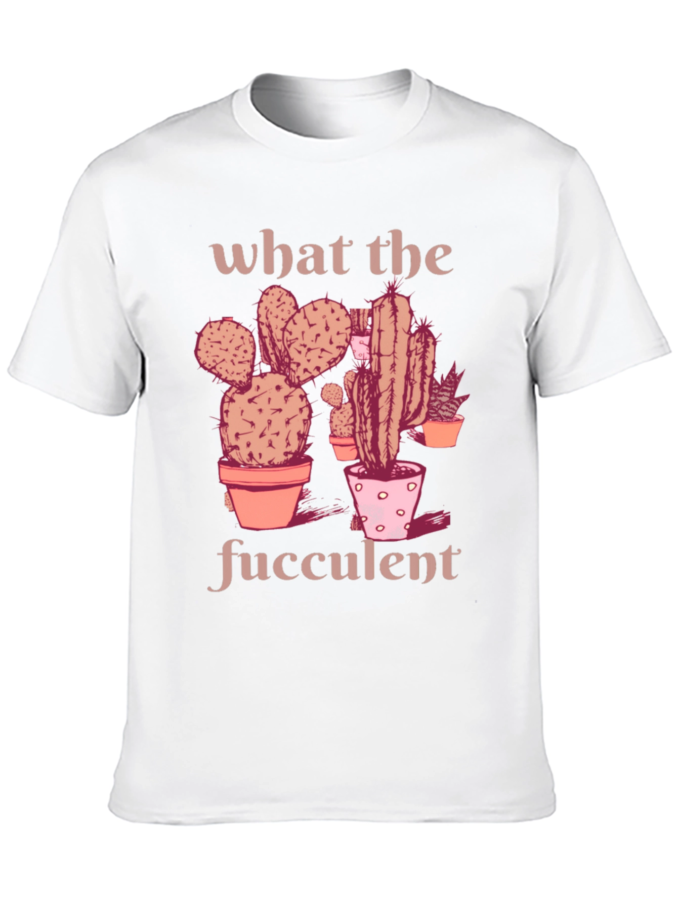 What the Fucculent T-Shirt - Black Graphic Tee