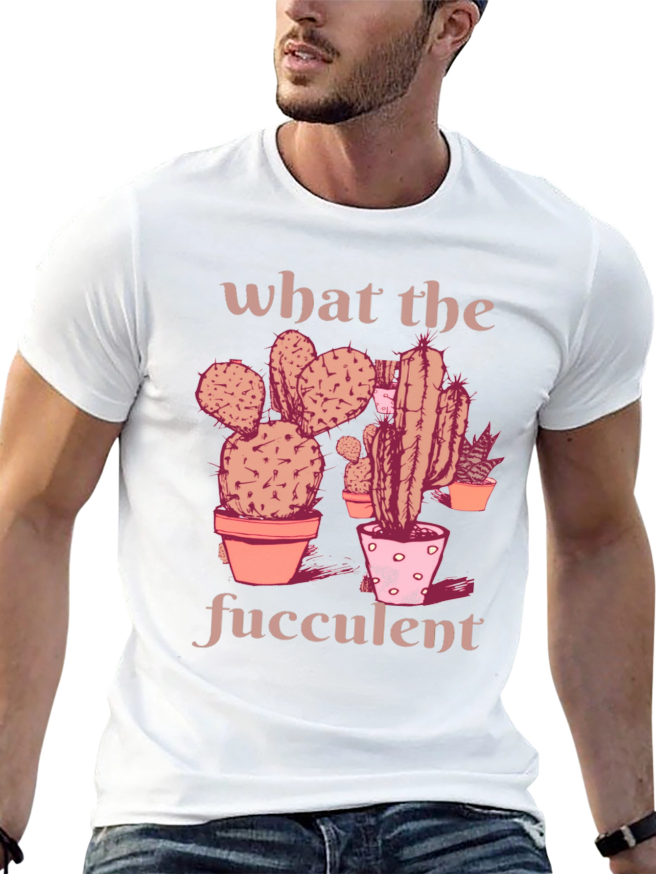 What the Fucculent T-Shirt - Black Graphic Tee