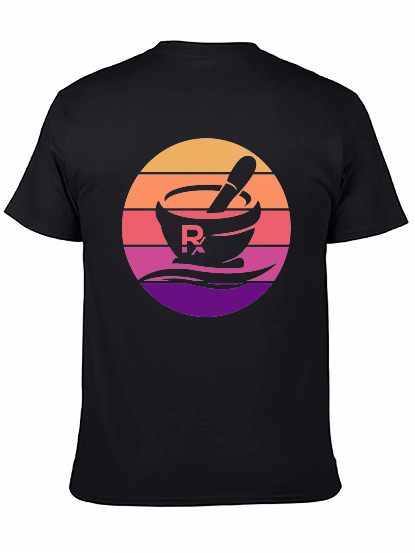 Retro Pharmacy T-Shirt - Mortar and Pestle Design