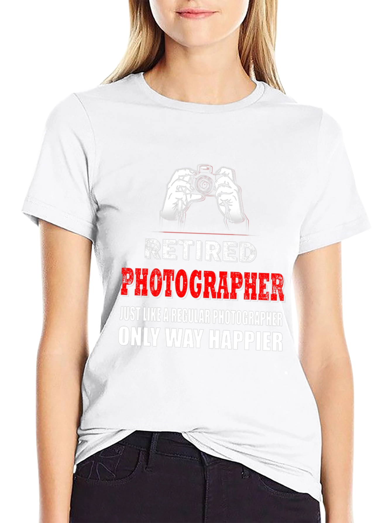 Retired Photographer T-Shirt: Happier Than Ever!