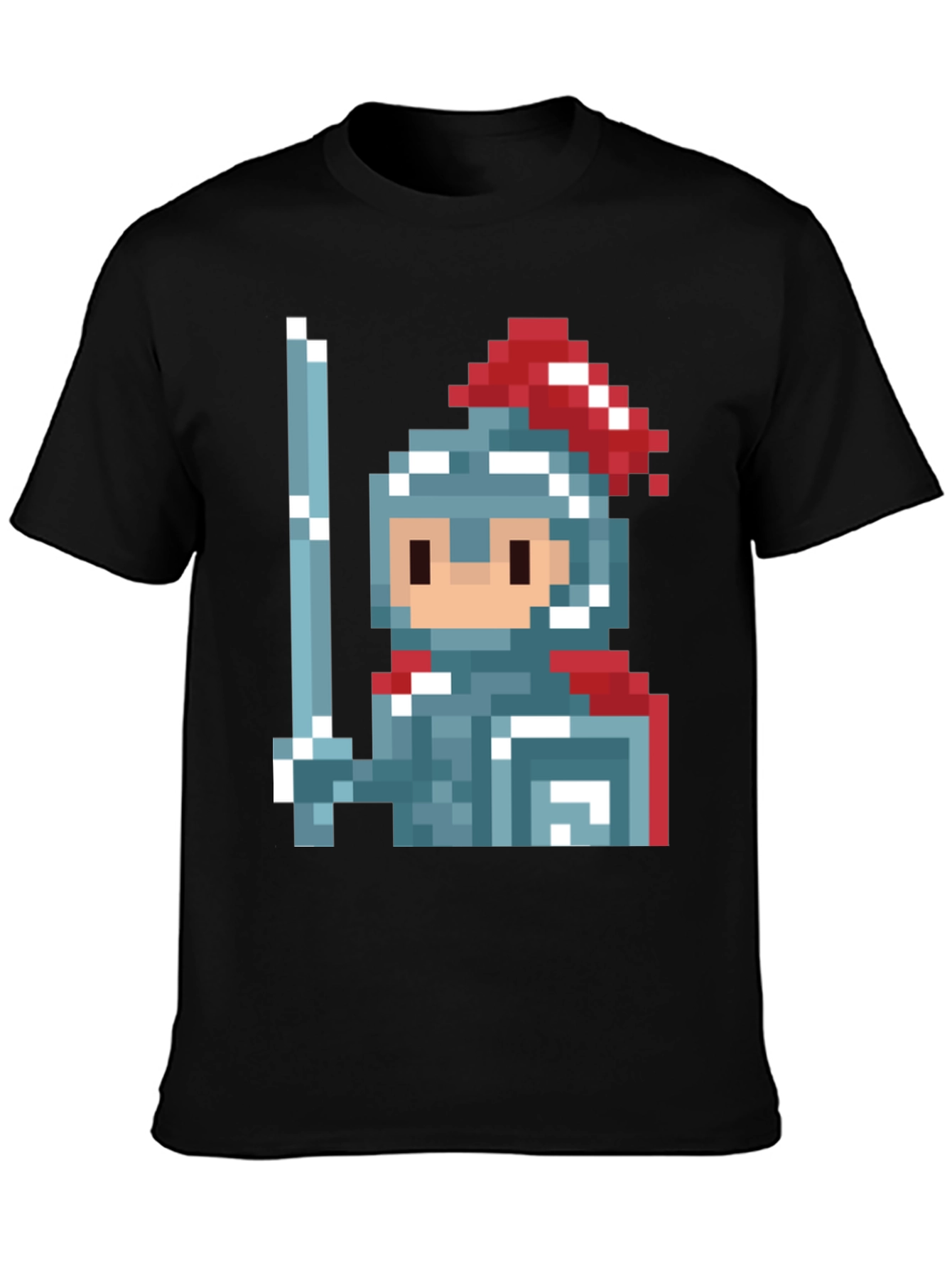 Pixel Knight T-Shirt - Retro Gaming Style