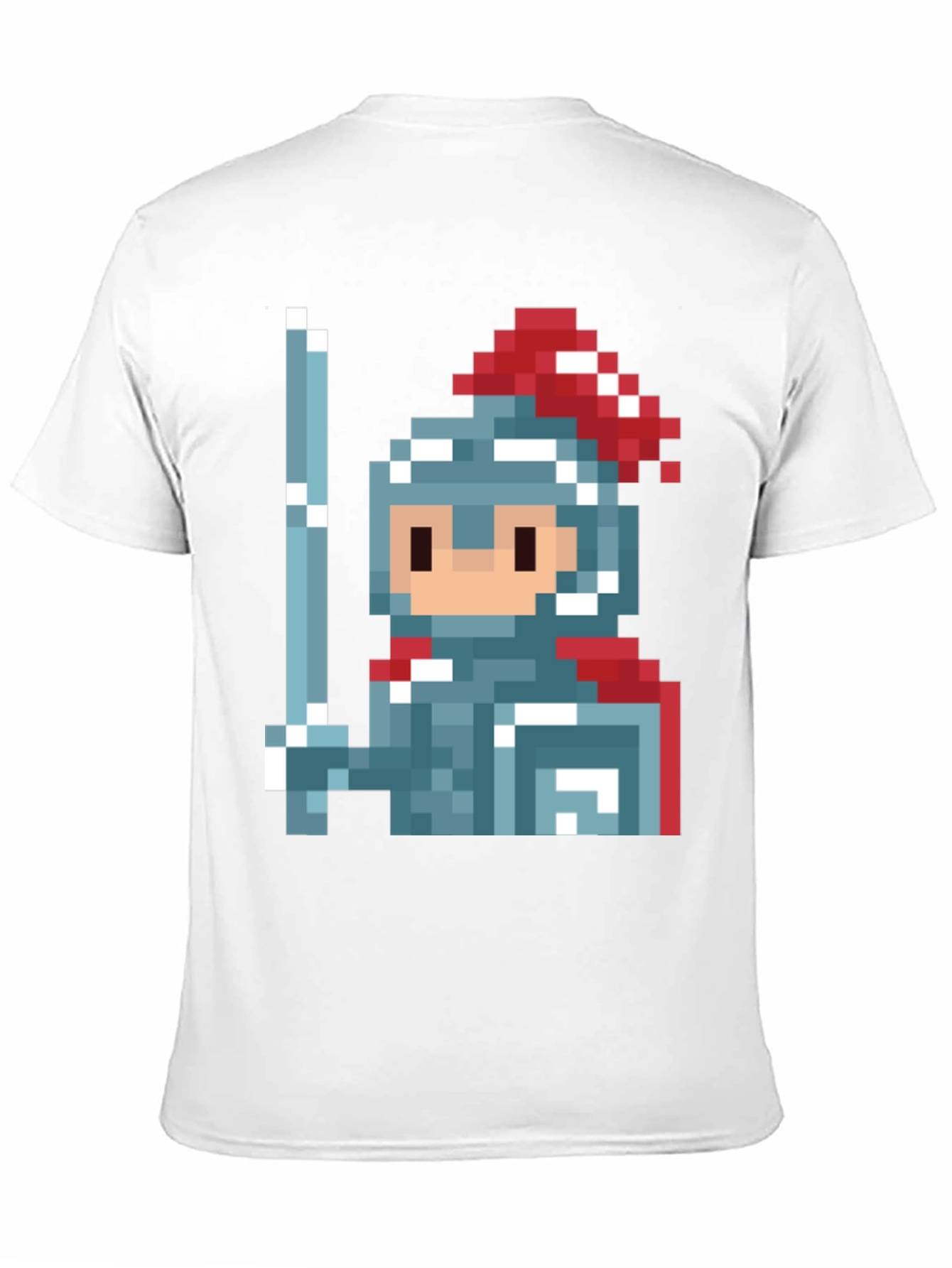 Pixel Knight T-Shirt - Retro Gaming Style