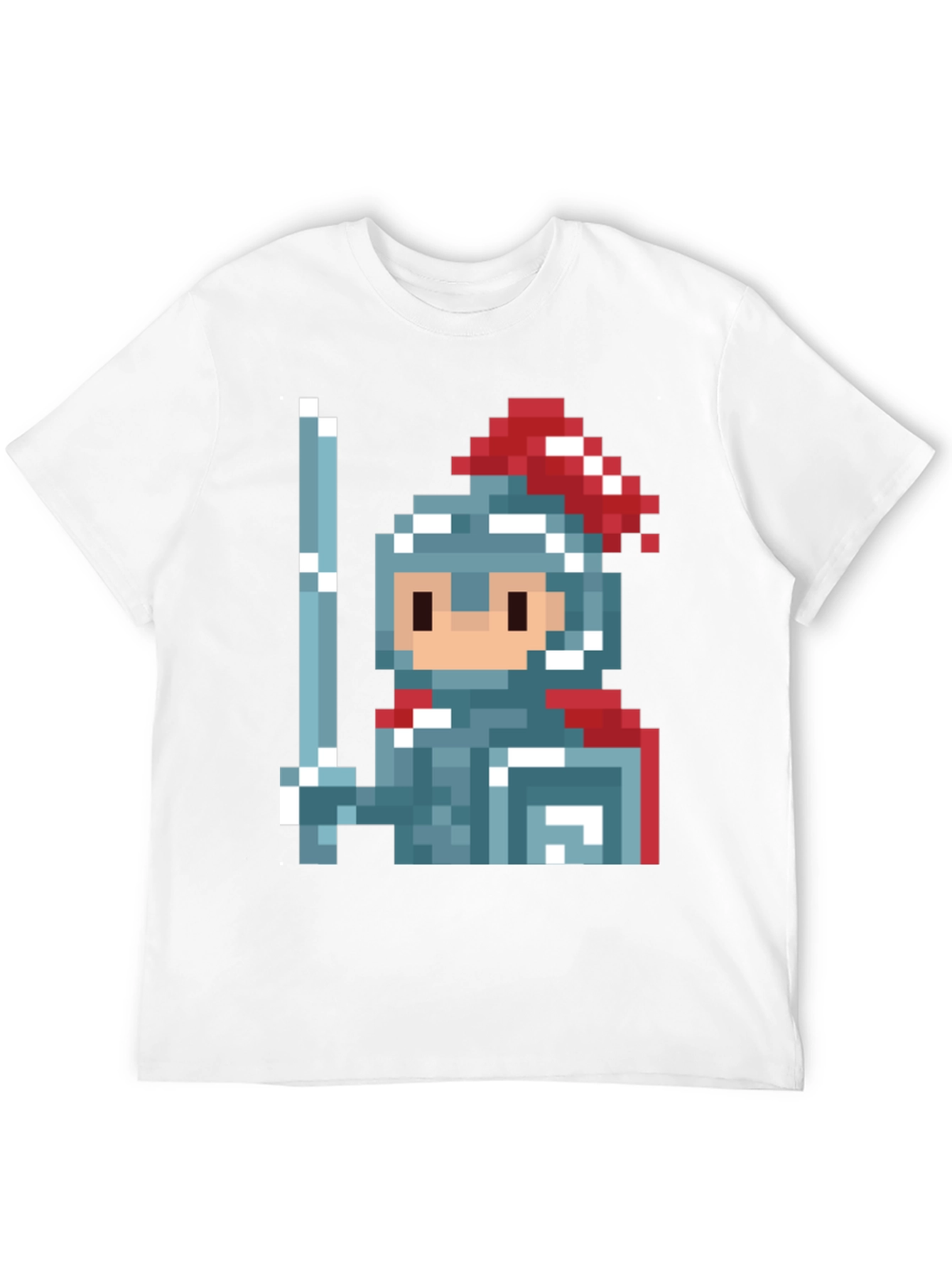 Pixel Knight T-Shirt - Retro Gaming Style