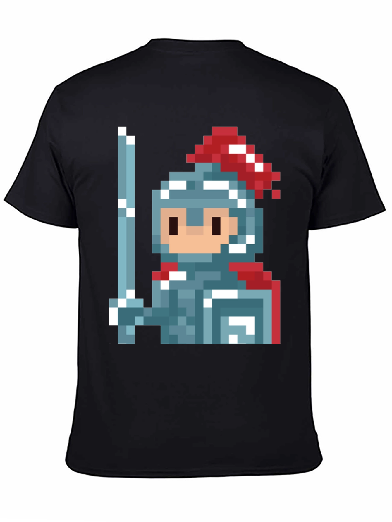 Pixel Knight T-Shirt - Retro Gaming Style