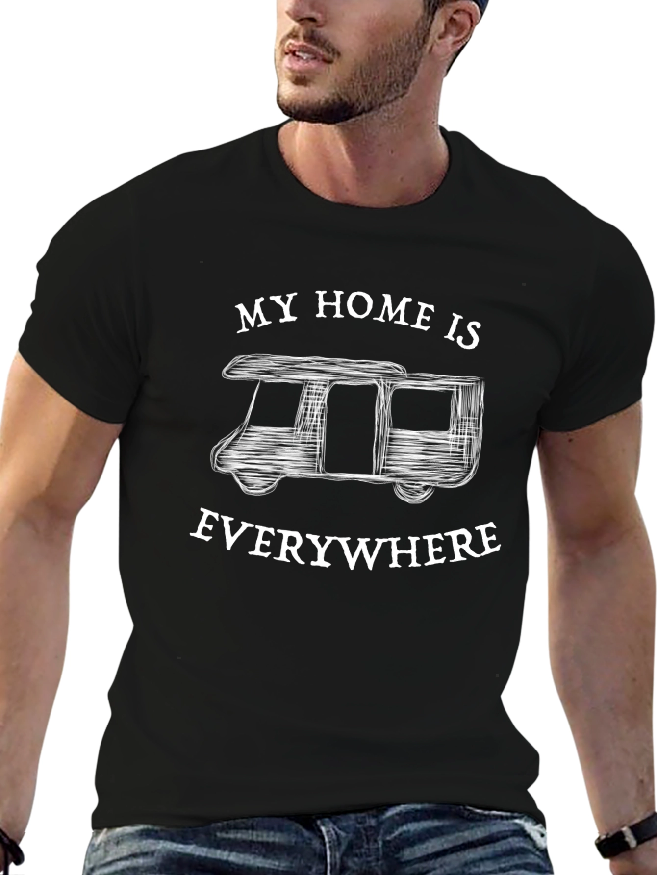 My Home Is Everywhere RV Graphic Tee