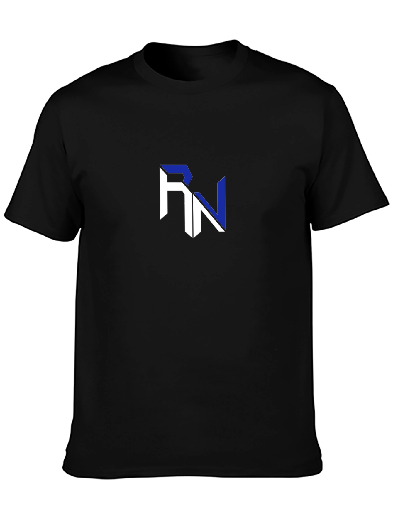 RN Logo Black T-Shirt