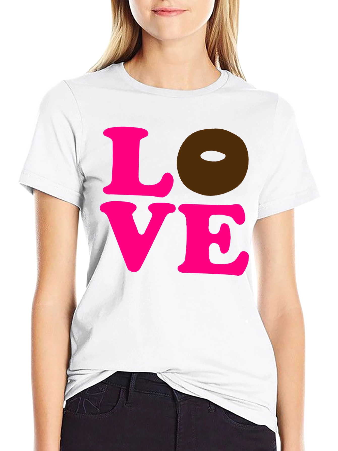 Love Donut T-Shirt - Cute Graphic Tee