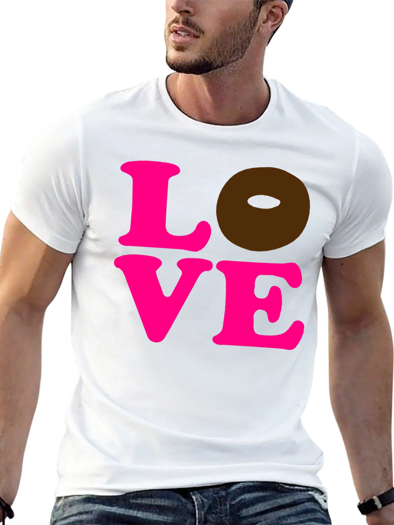 Love Donut T-Shirt - Cute Graphic Tee