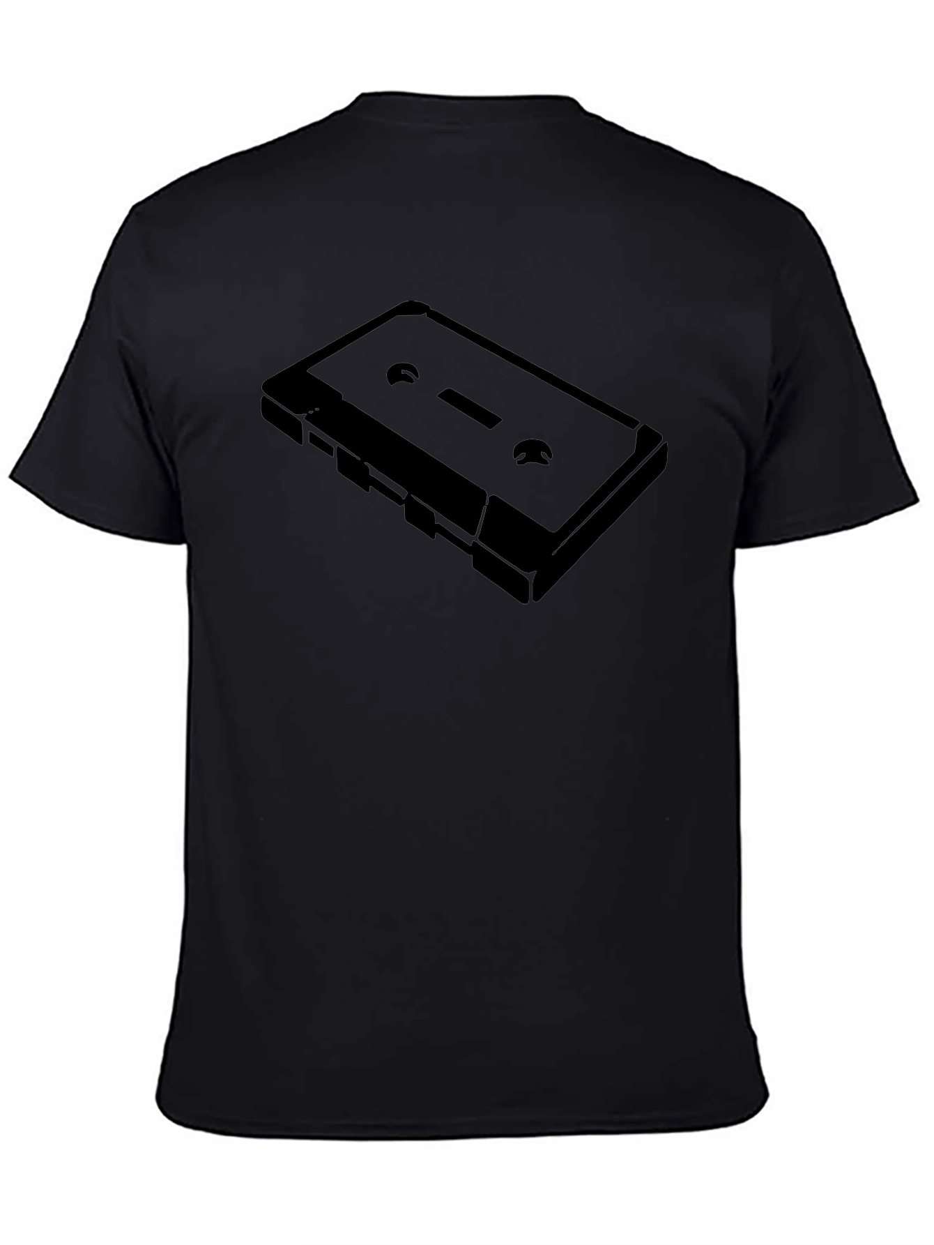Retro Cassette Tape Graphic Tee - Classic Style
