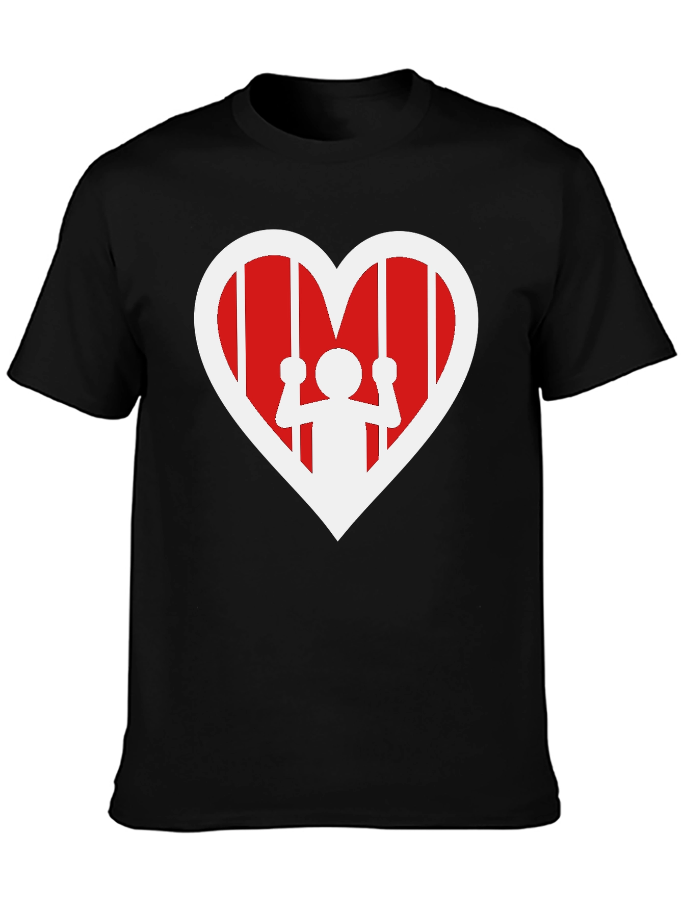 Heart Jail T-Shirt - Freedom in Love