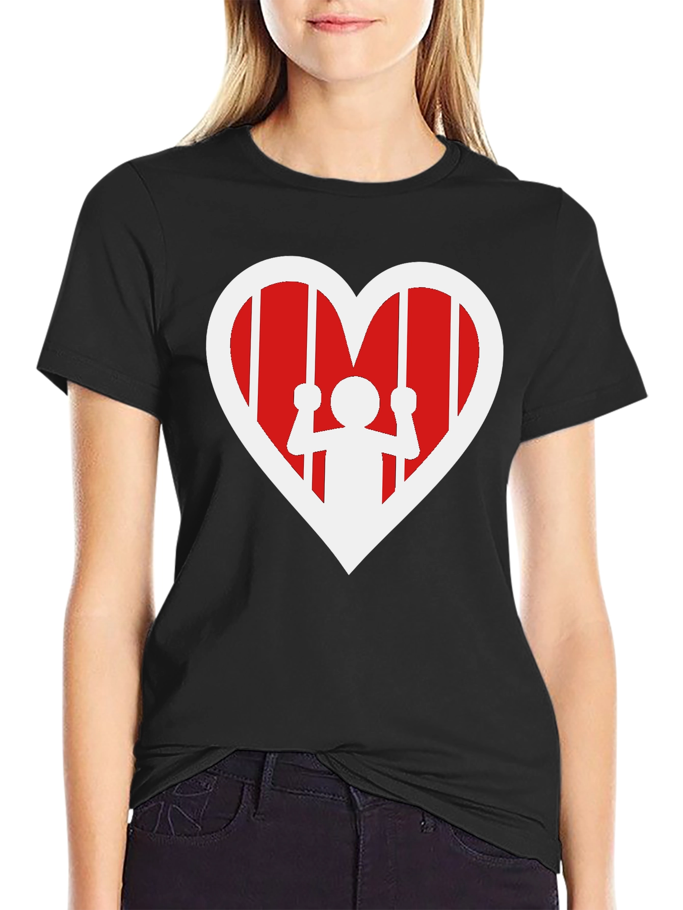 Heart Jail T-Shirt - Freedom in Love
