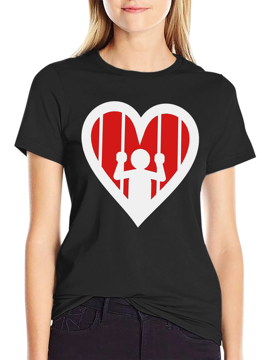 Heart Jail T-Shirt - Freedom in Love