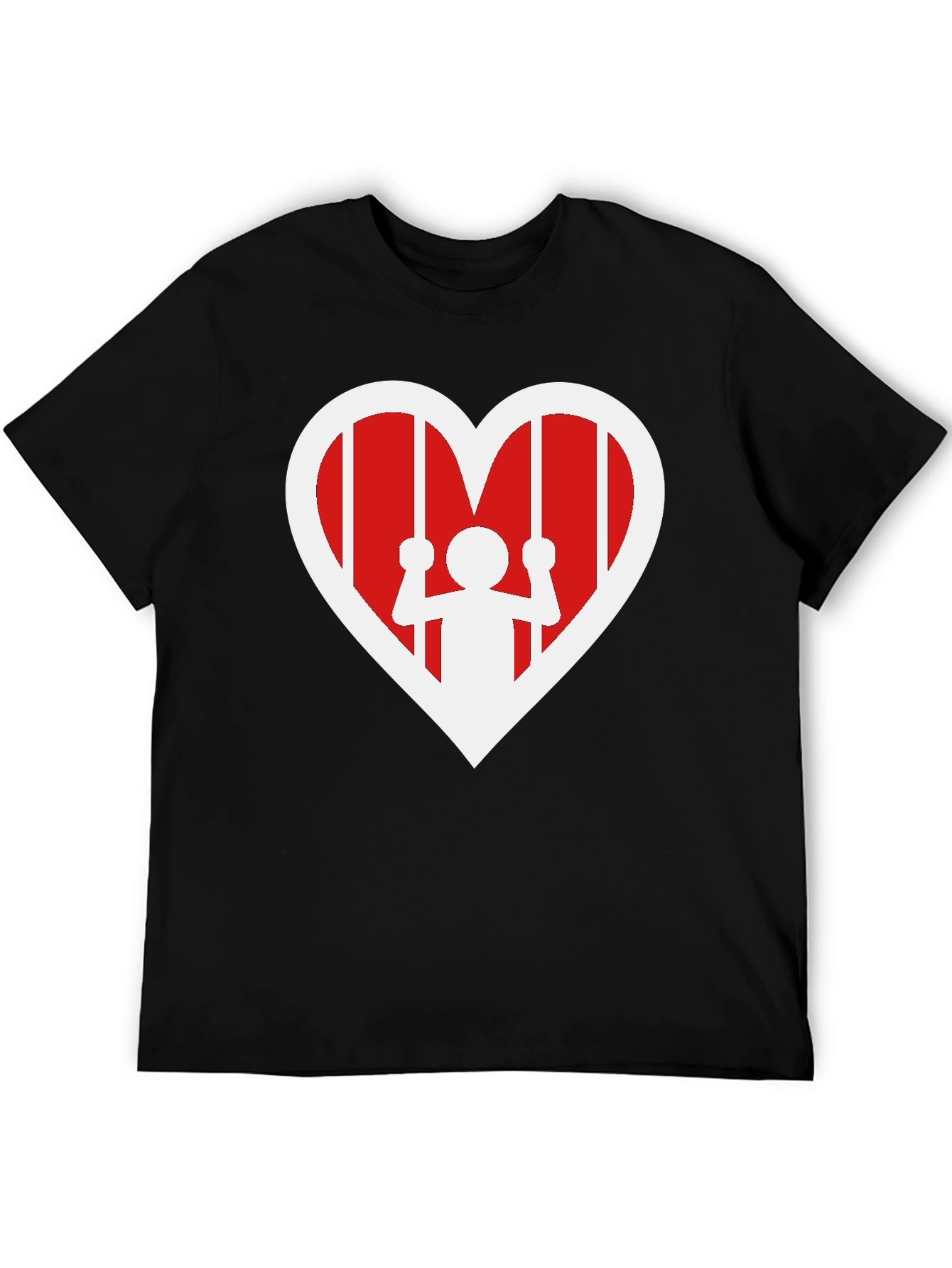 Heart Jail T-Shirt - Freedom in Love