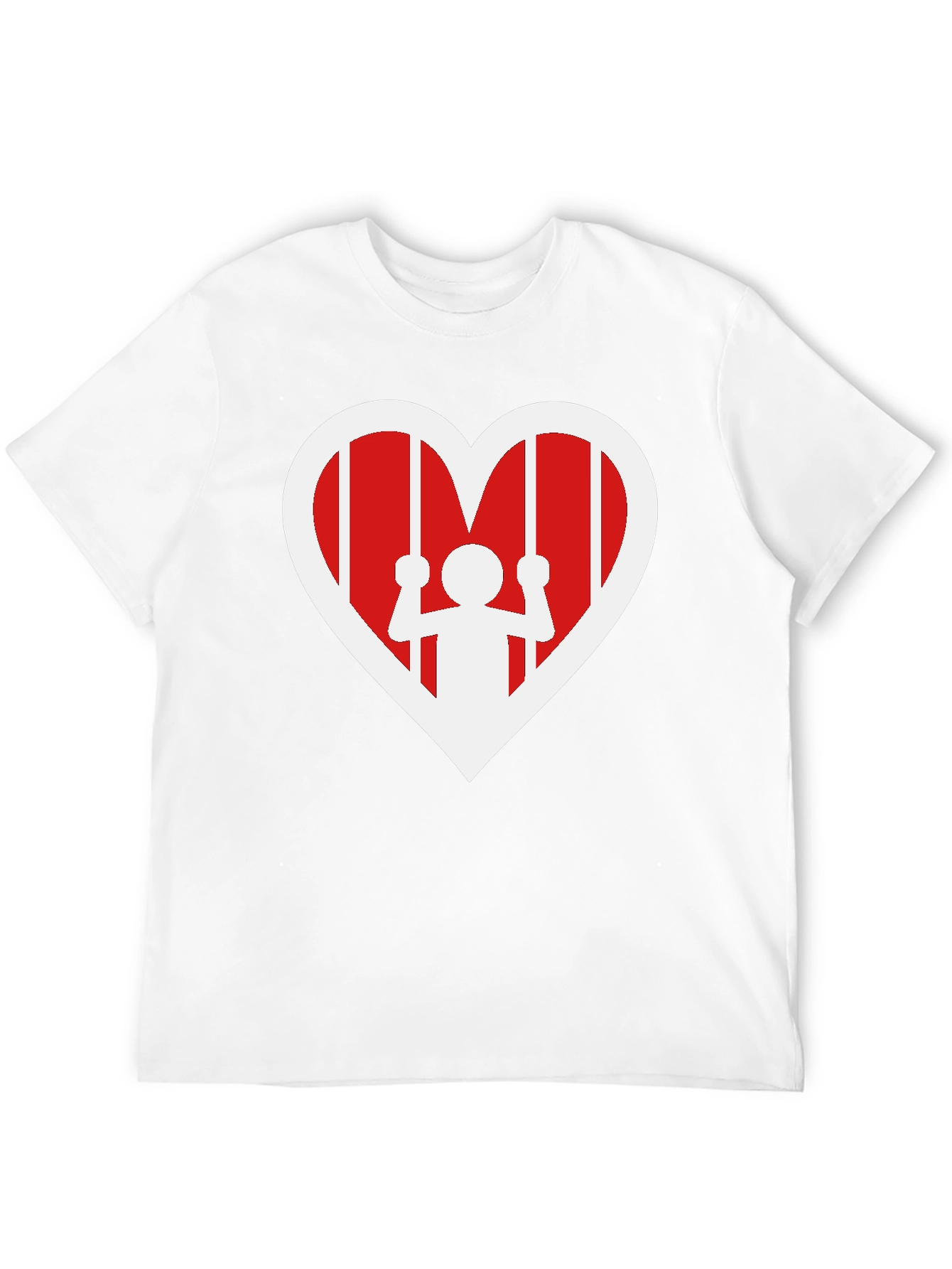 Heart Jail T-Shirt - Freedom in Love