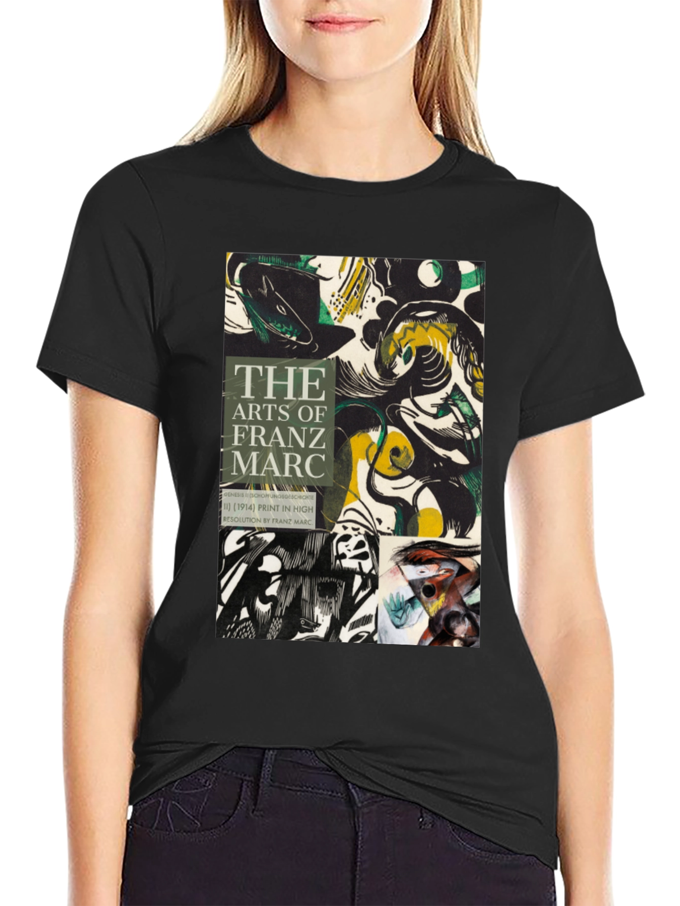Franz Marc Art T-Shirt - High Resolution Print