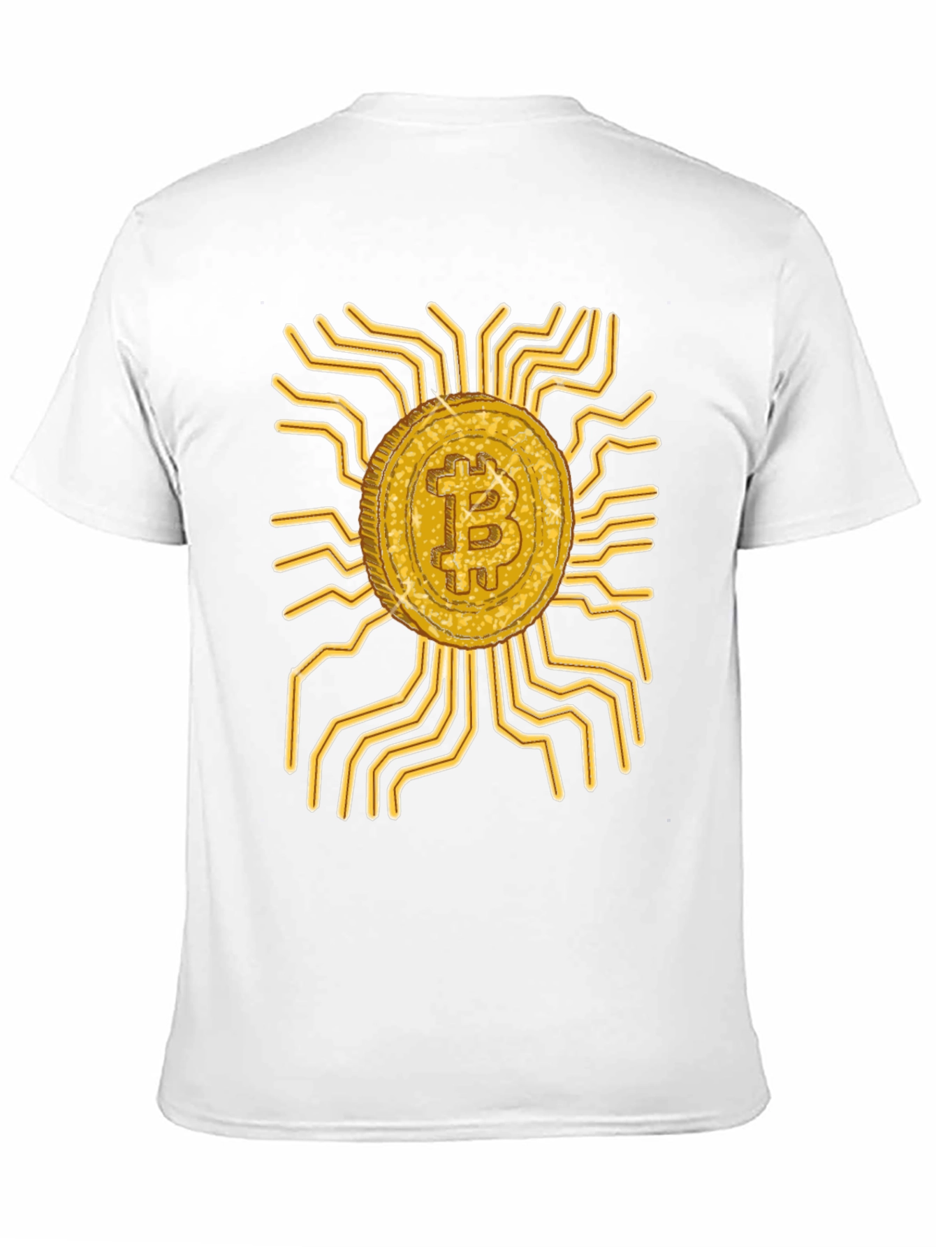 Bitcoin Circuit Board Graphic Tee