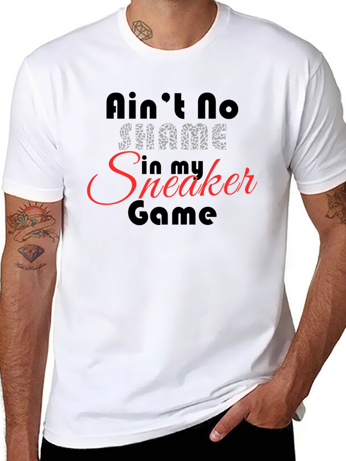 Aint No Shame Sneaker Game T-Shirt