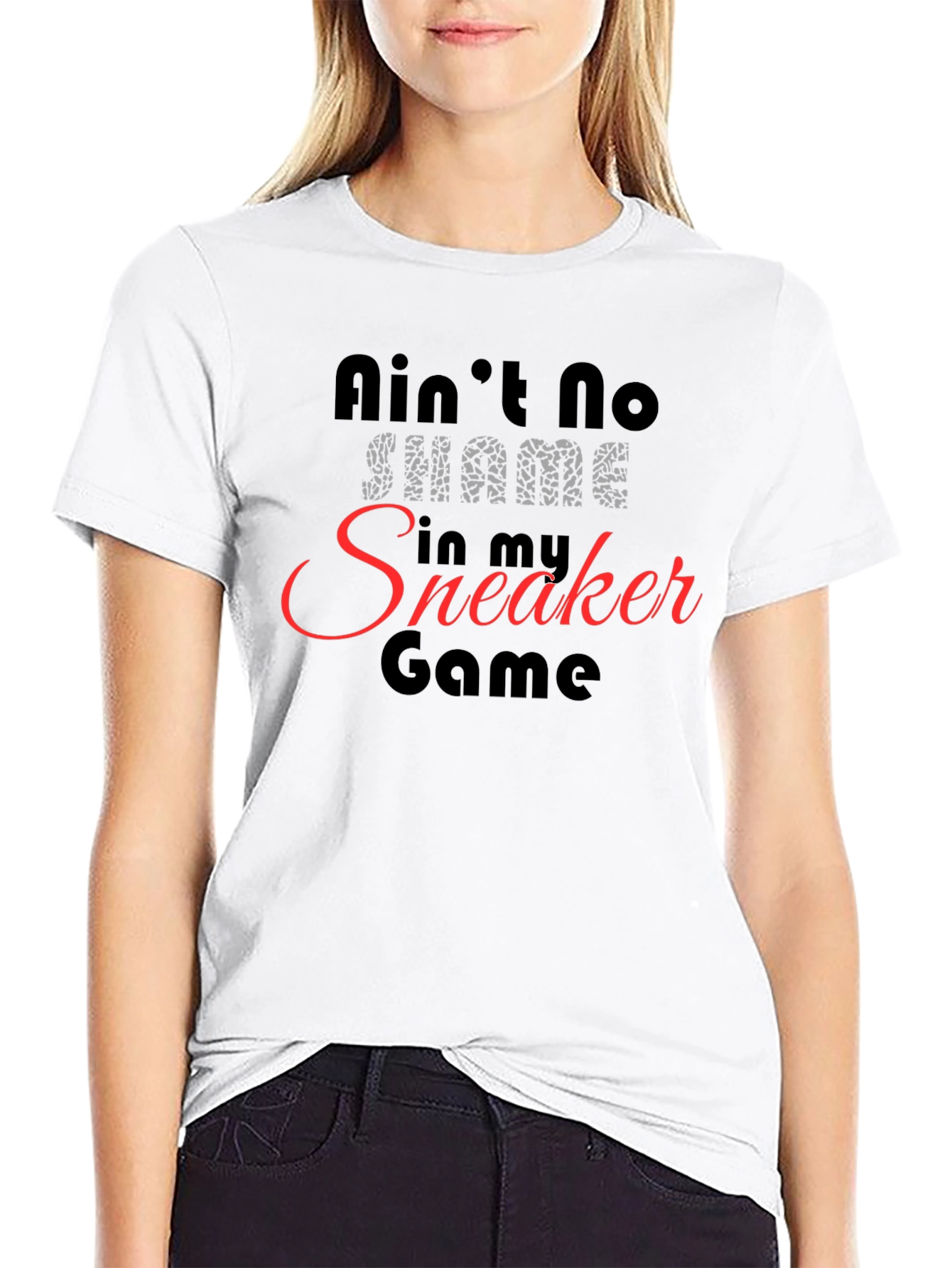Aint No Shame Sneaker Game T-Shirt